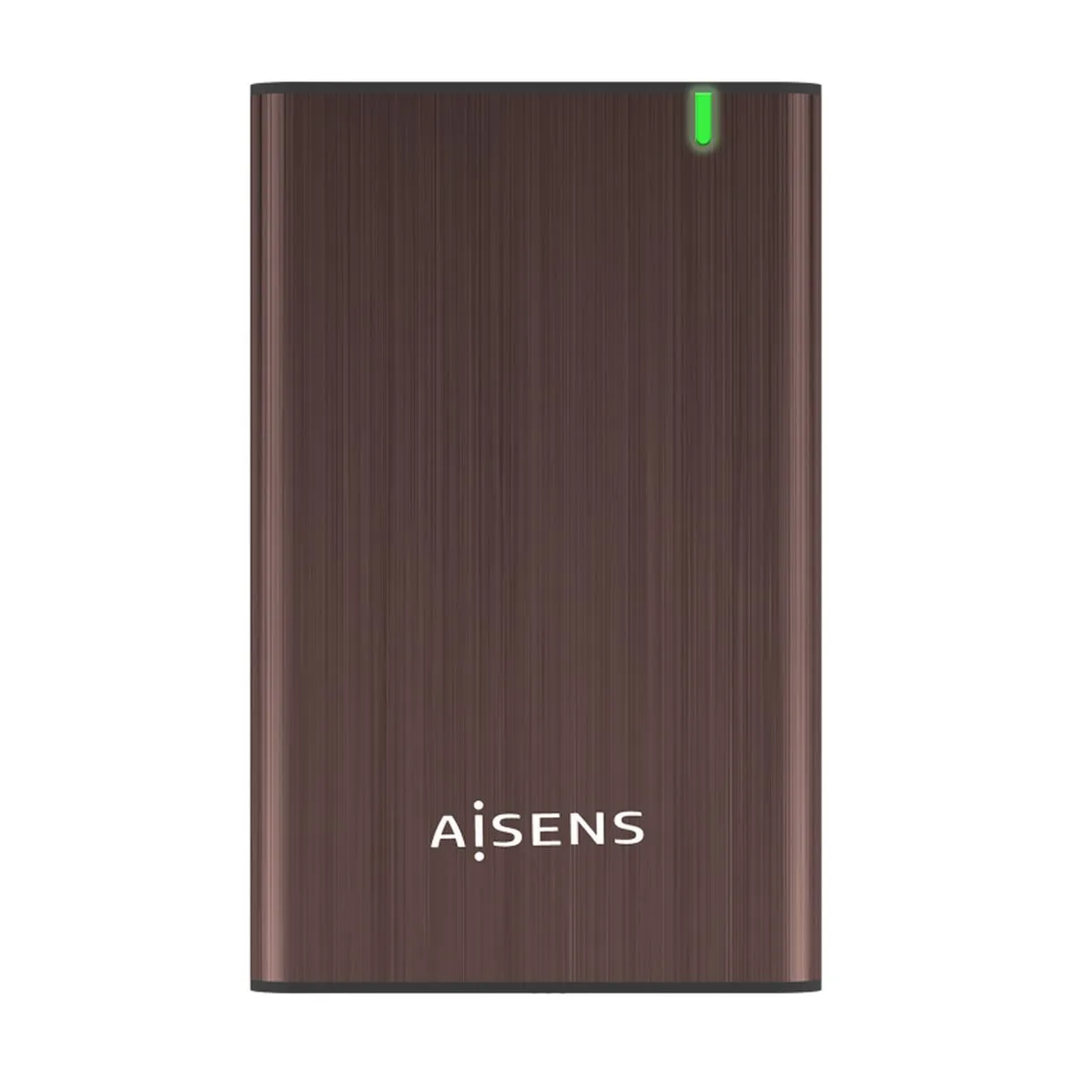 Custodia Hard Disk Aisens ASE-2525BWN USB Marrone USB-C Micro USB B USB 3.2