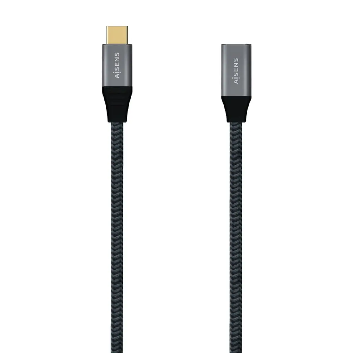 Cavo USB-C Aisens A107-0635 Grigio 1 m