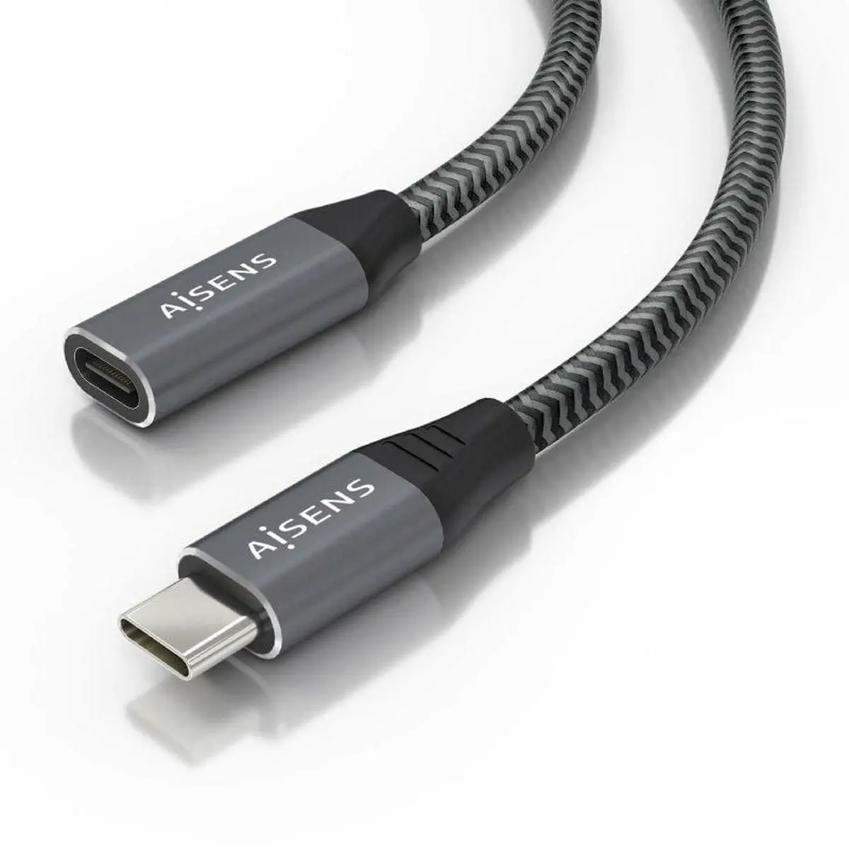 Cavo Prolunga USB Aisens A107-0636 Grigio 2 m (1 Unità)