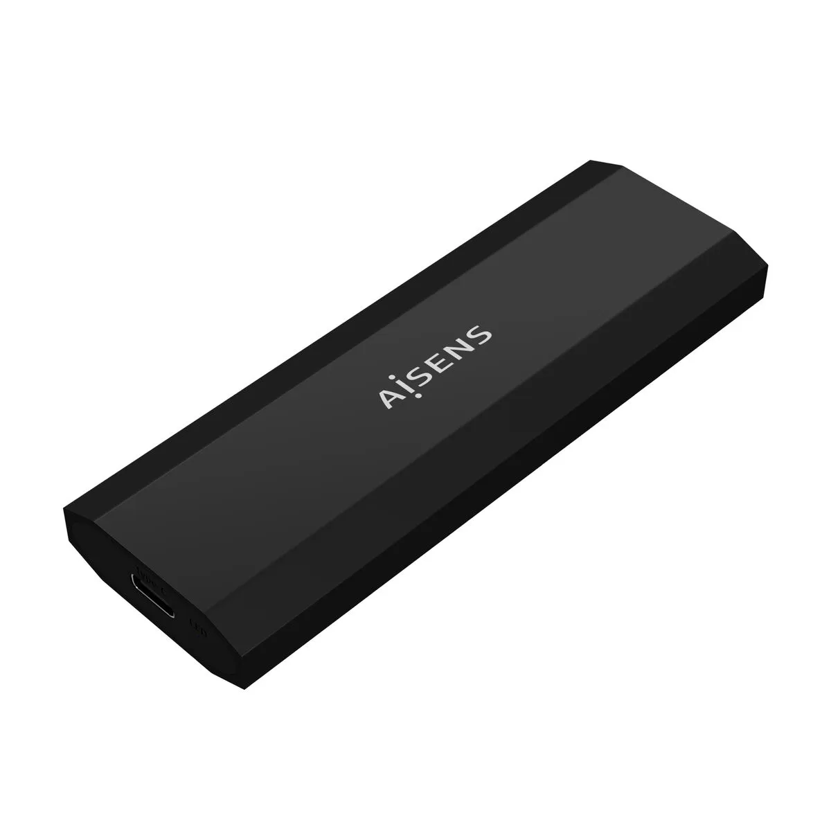 Custodia Hard Disk Aisens ASM2-017B USB Nero USB-C USB 3.2 Gen 2 (3.1 Gen 2)