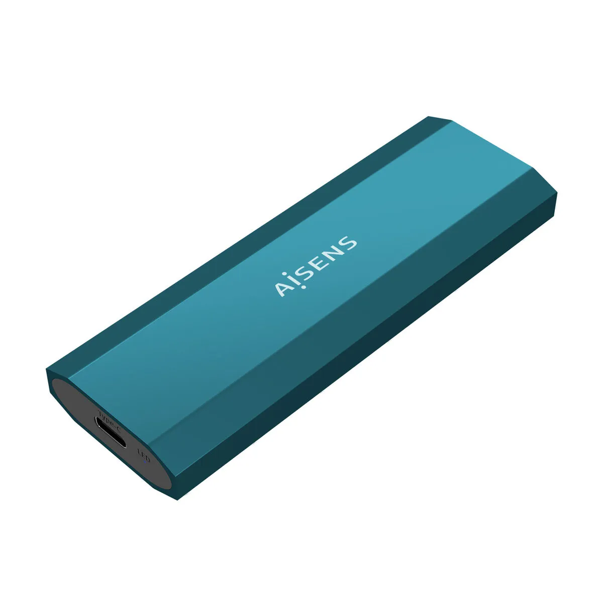 Custodia Hard Disk Aisens ASM2-019BLU USB Azzurro USB-C USB 3.2 Gen 2 (3.1 Gen 2)