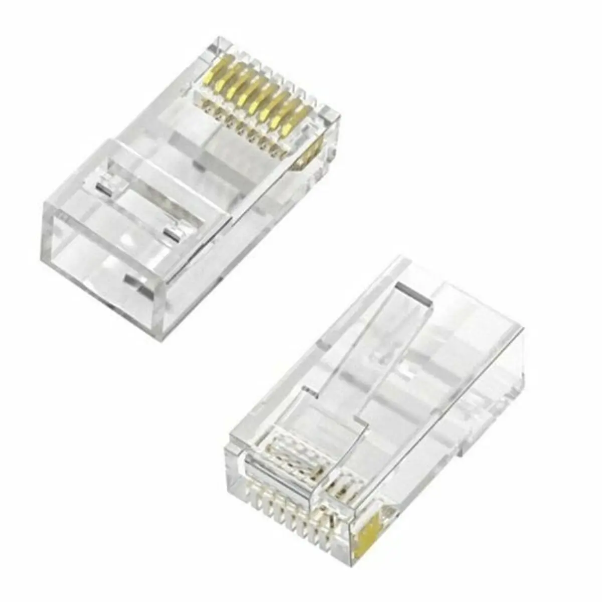 Connettore RJ45 Categoria 6 UTP Aisens A139-0657 Trasparente