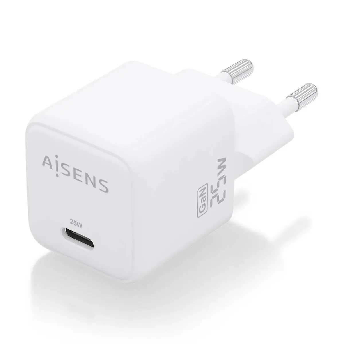 Caricabatterie da Parete Aisens ASCH-25W1P012-W Bianco 25 W (1 Unità)