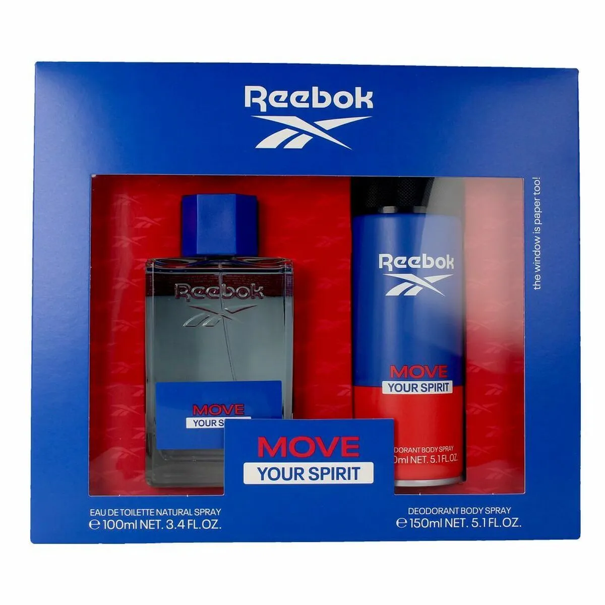 Cofanetto Profumo Uomo Reebok Move Your Spirit (2 pcs)