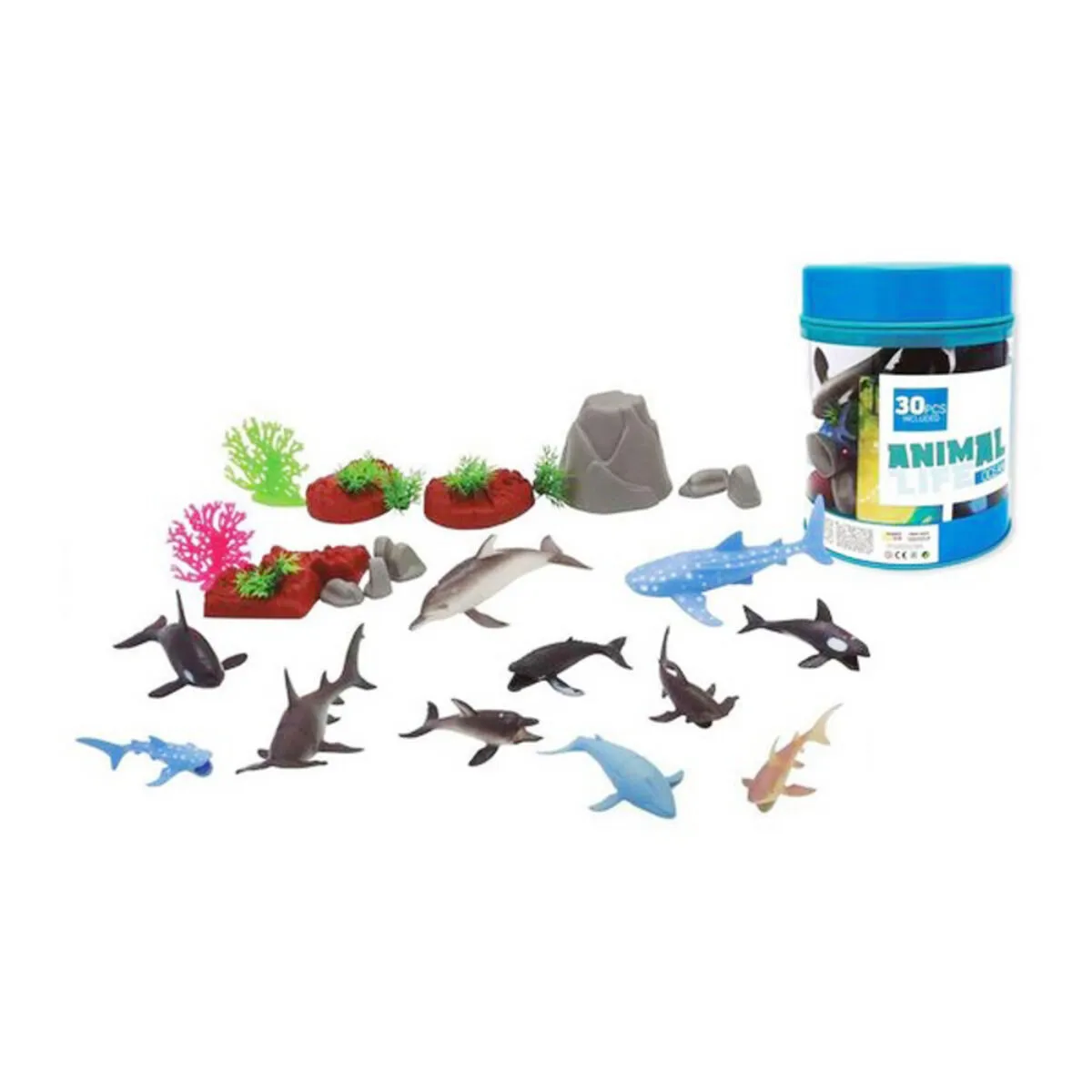 Figure di animali Ocean (30 pcs)