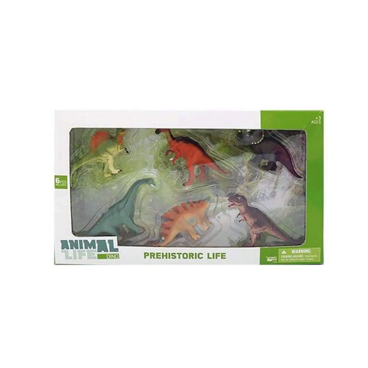 Set Dinosauri Prehistoric Life (6 pcs)