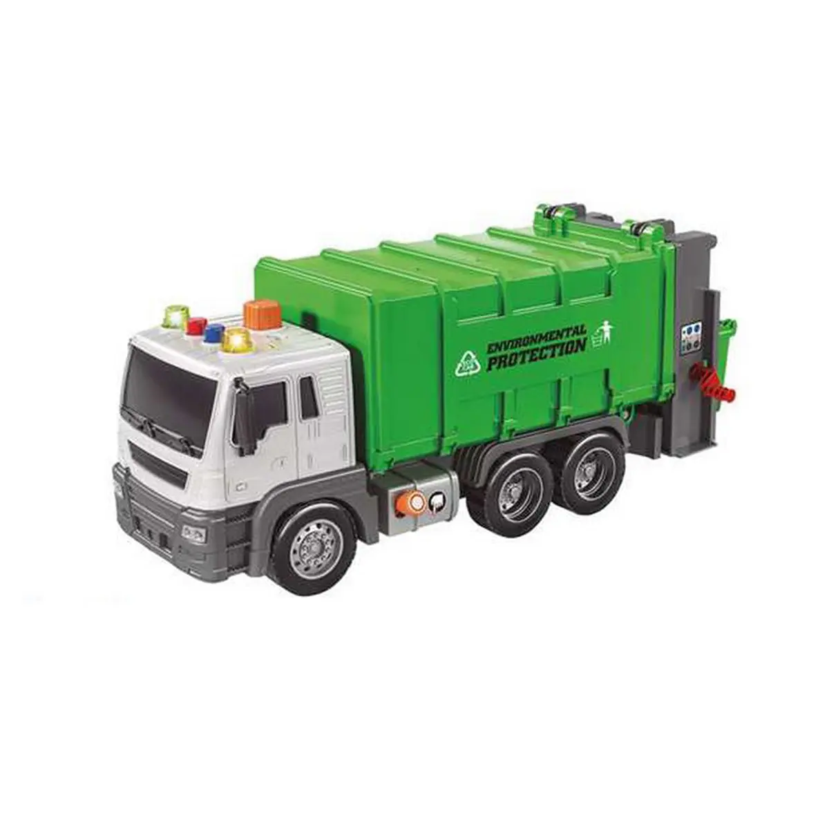 Camion della Spazzatura 12 x 10 x 27 cm Verde