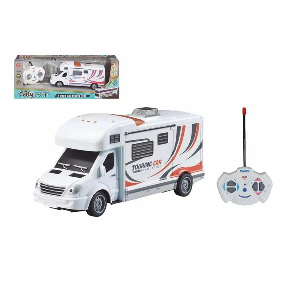 Camper Radiocomando 1:32 8,5 x 7 x 19,5 cm