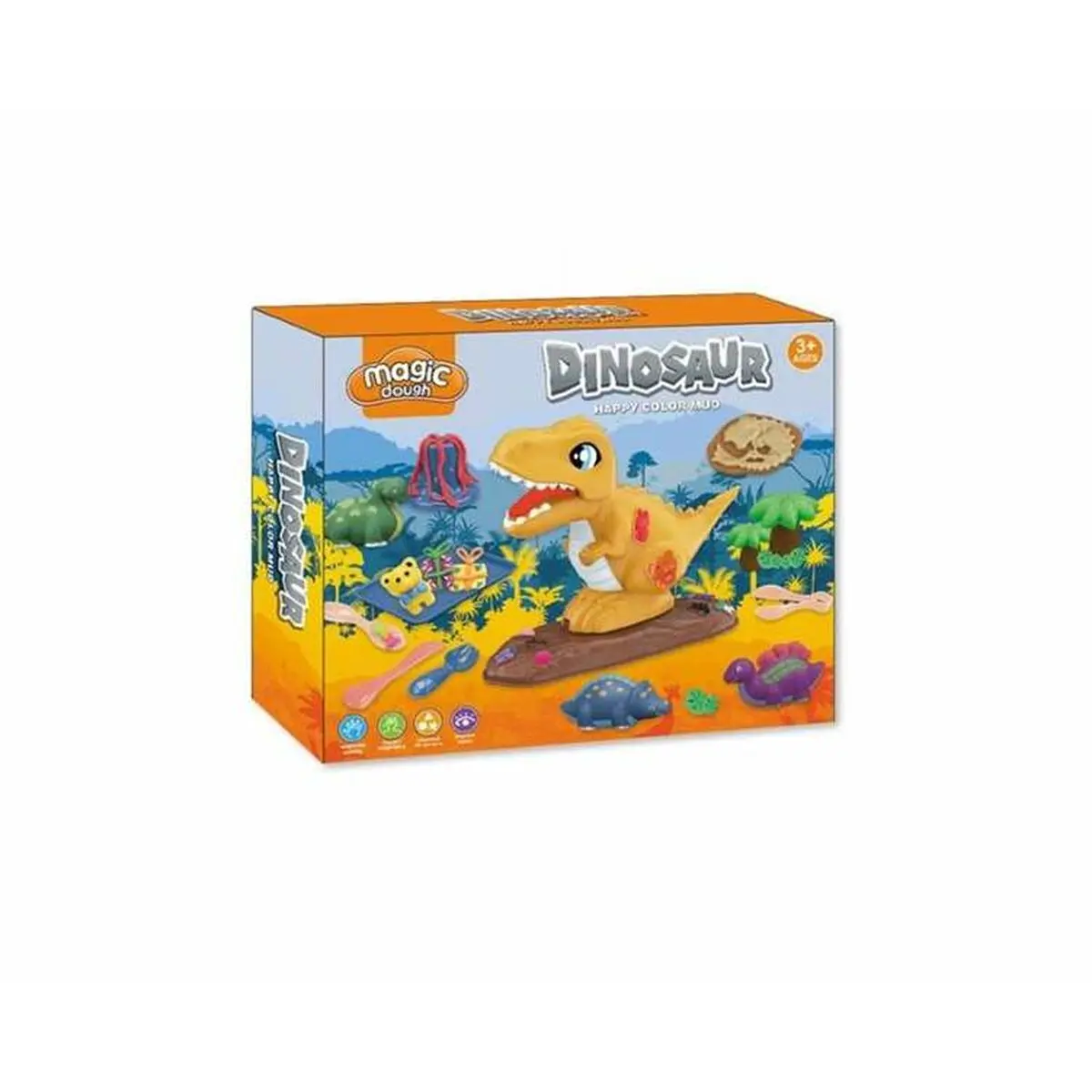 Set di Plastilina Magic Dough Dinosauro