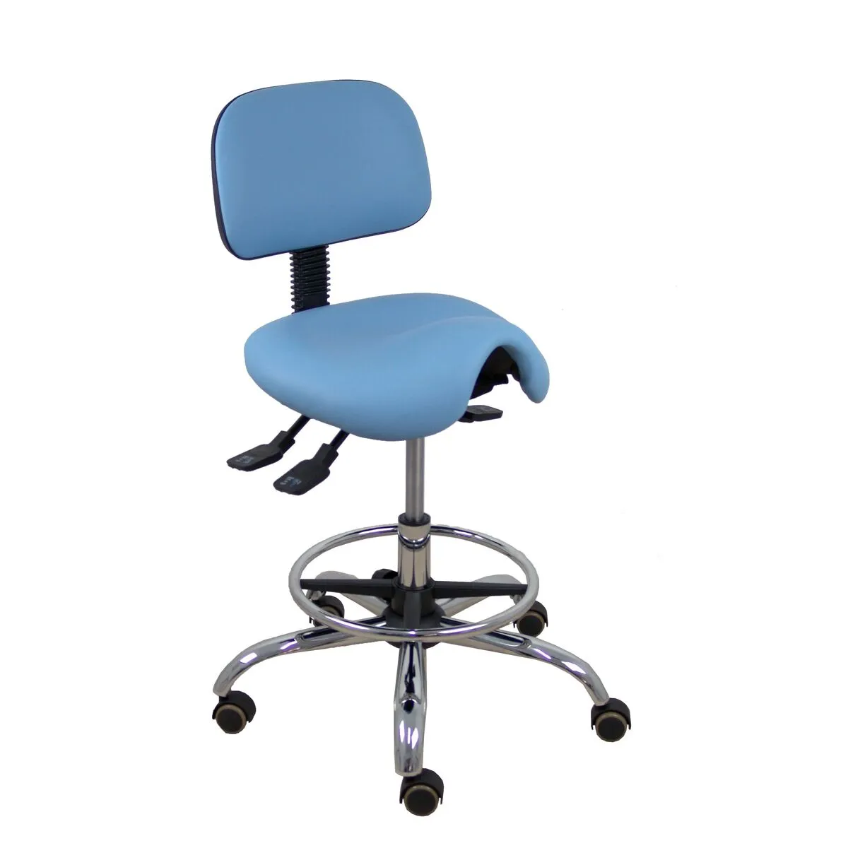 Sgabello P&C 261CRRP Azzurro 91 cm