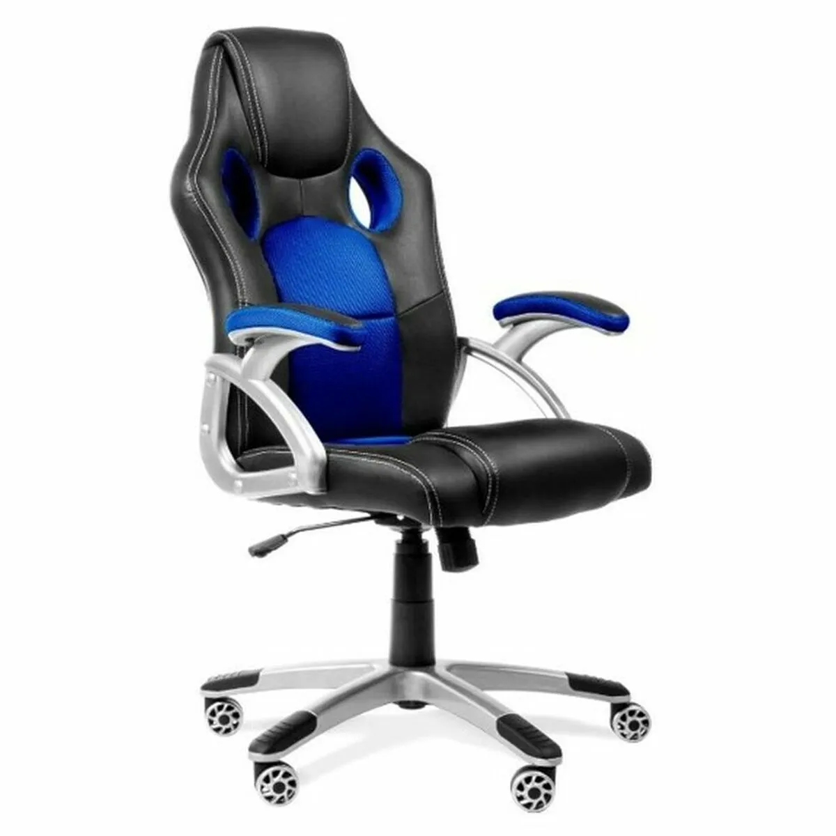 Sedia Gaming Almansa P&C 223532875690 Azzurro Nero