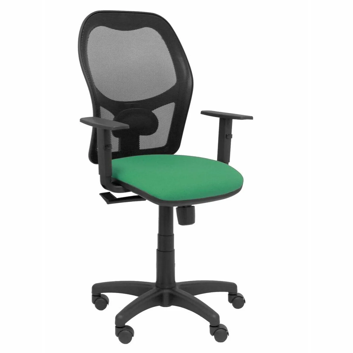 Sedia da Ufficio P&C 6B10CRN Con braccioli Verde Chiaro Verde Smeraldo