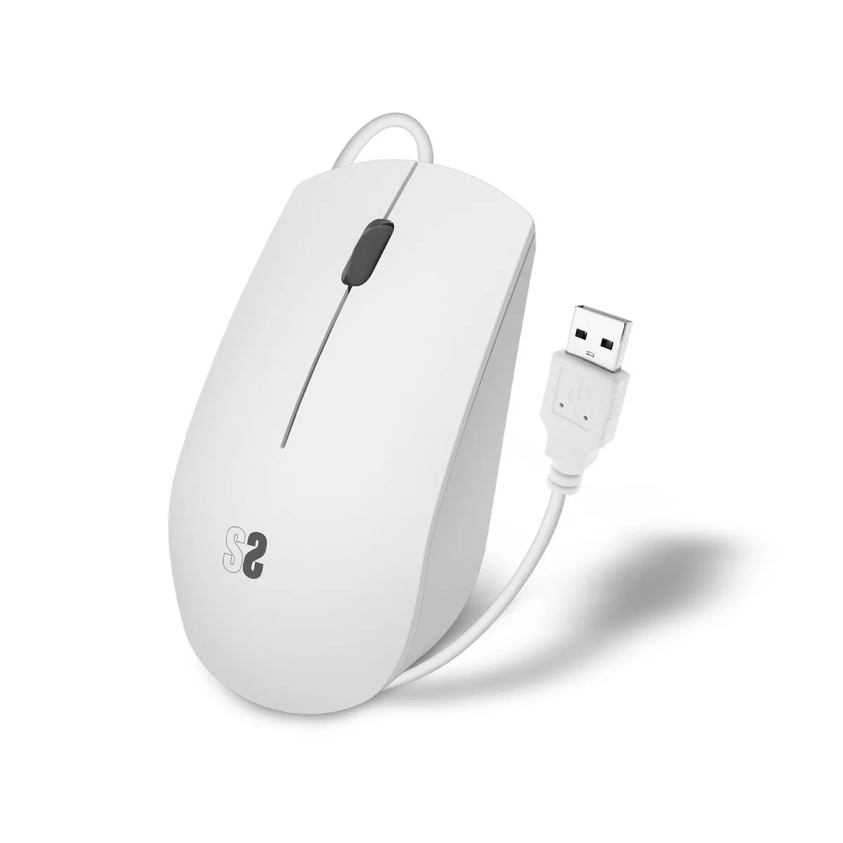 Mouse Subblim SUBMOB2BS002 Bianco 1200 DPI