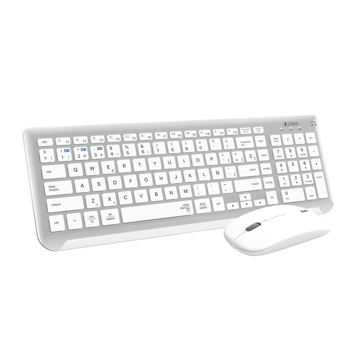 Tastiera Subblim SUBKBC-DCEP10 Qwerty in Spagnolo Spagnolo