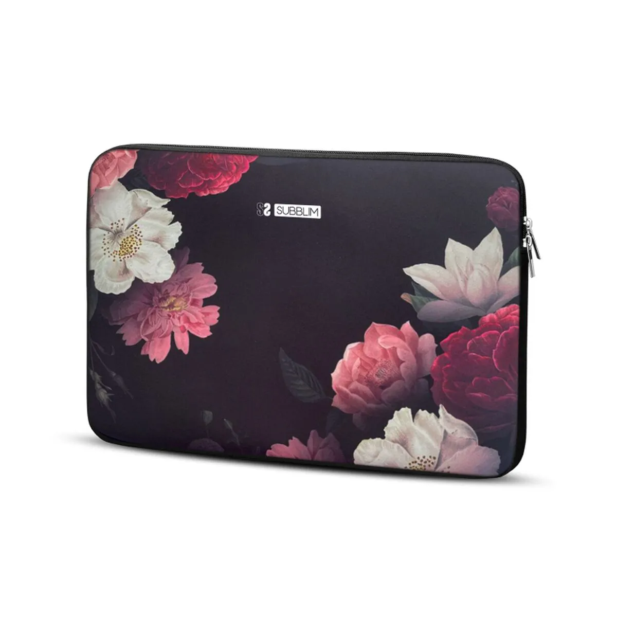 Custodia per Portatile Subblim Flowers Multicolore