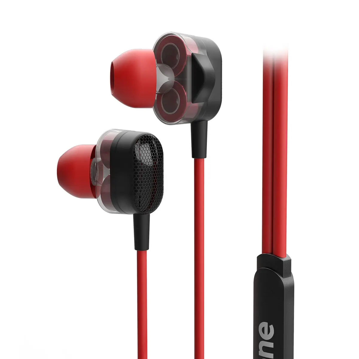 Auricolari OZONE Dual FX Nero Rosso Rosso/Nero (1 Unità)