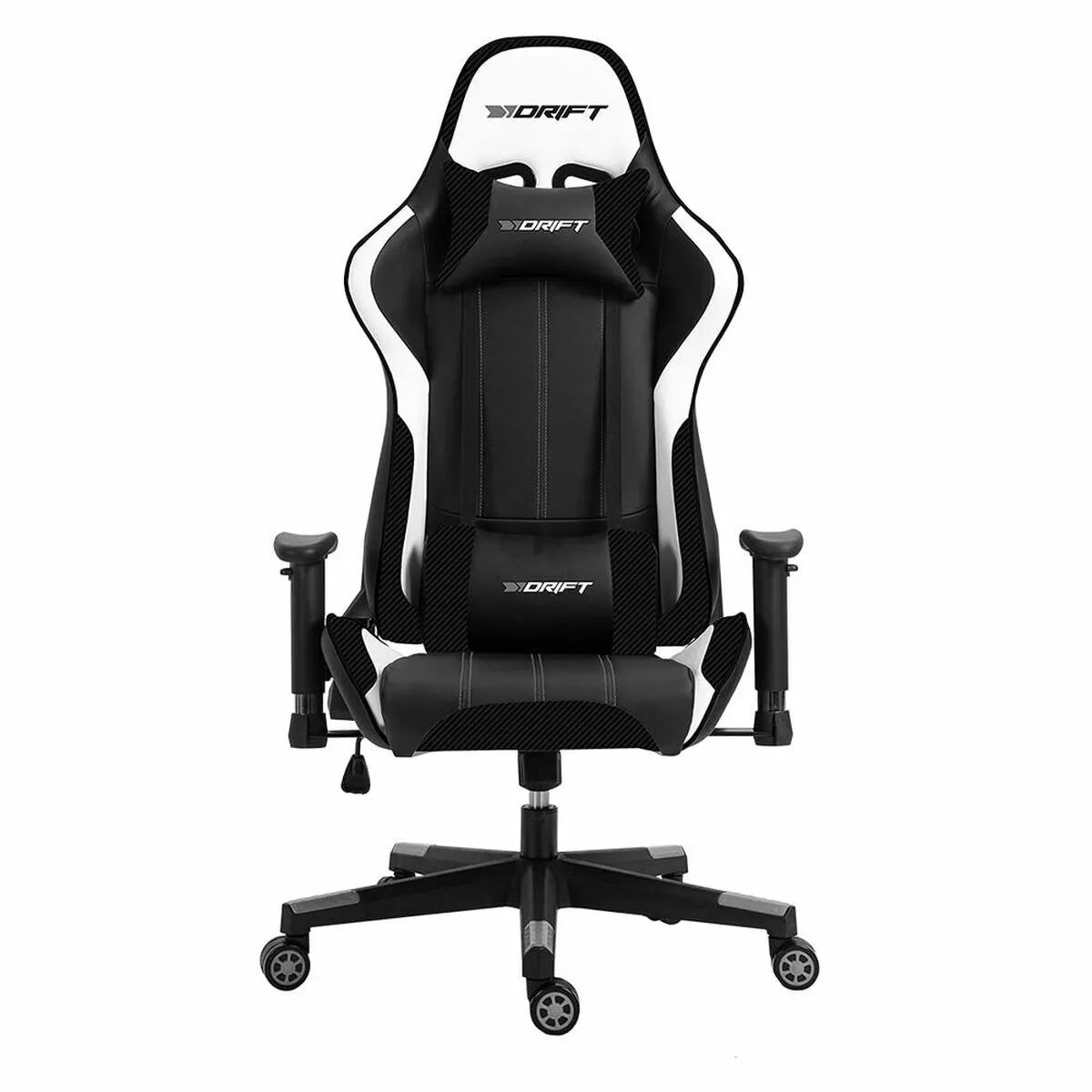 Sedia Gaming DRIFT DR175CARBON Bianco Nero Nero/Bianco