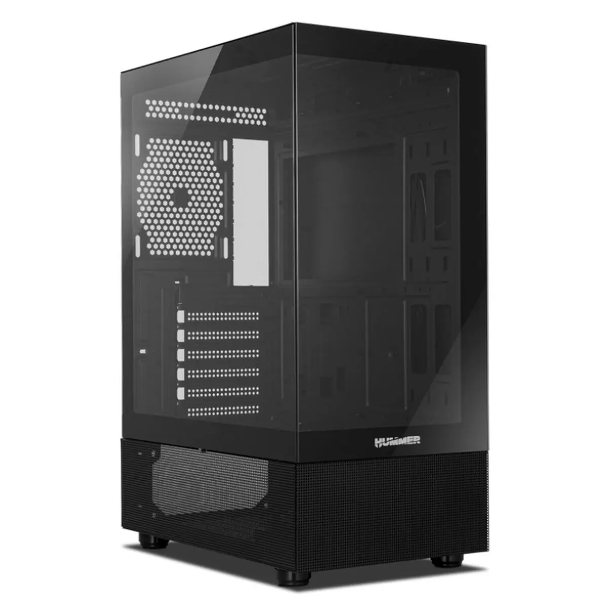 Case computer desktop ATX Nox Nero