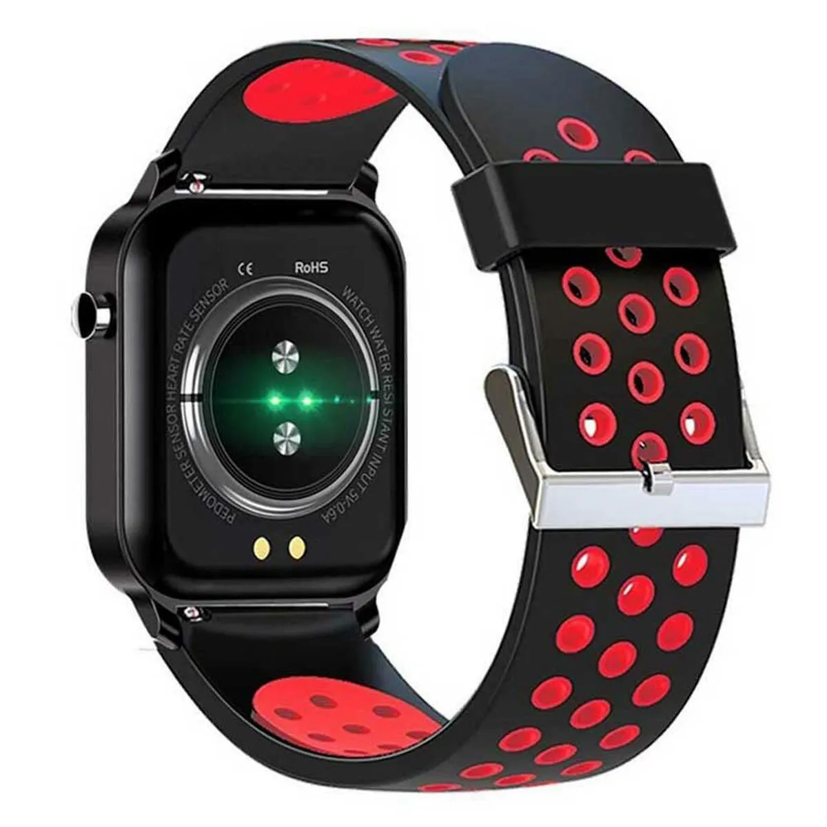 Smartwatch LEOTEC LESW55R 1,4" LCD 170 mah Rosso Nero Negro, rojo