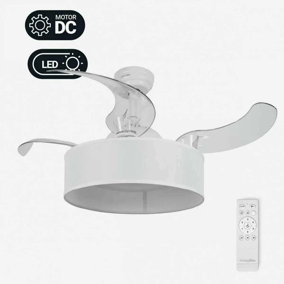 Ventilatore da Soffitto Universal Blue 293-UVT1340-22 Ø 104 cm