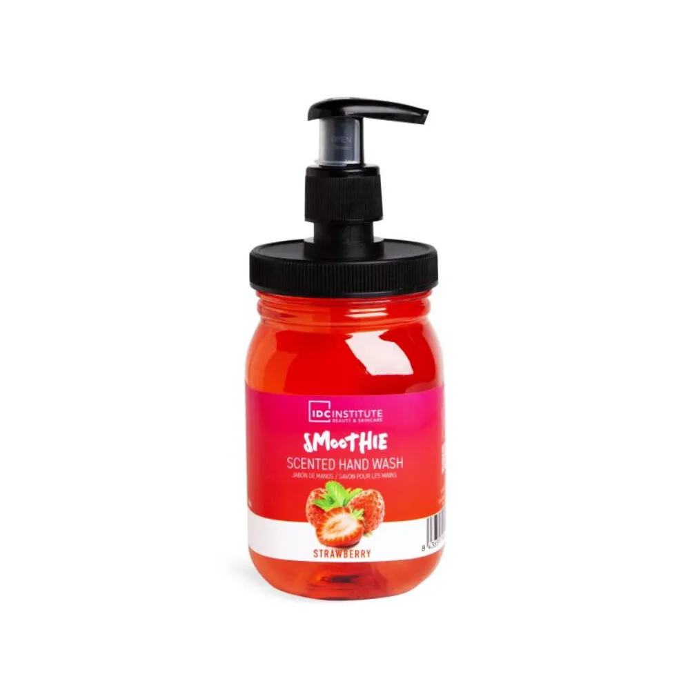 Sapone Liquido Mani con Dosatore IDC Institute Smoothie Fragola (360 ml)