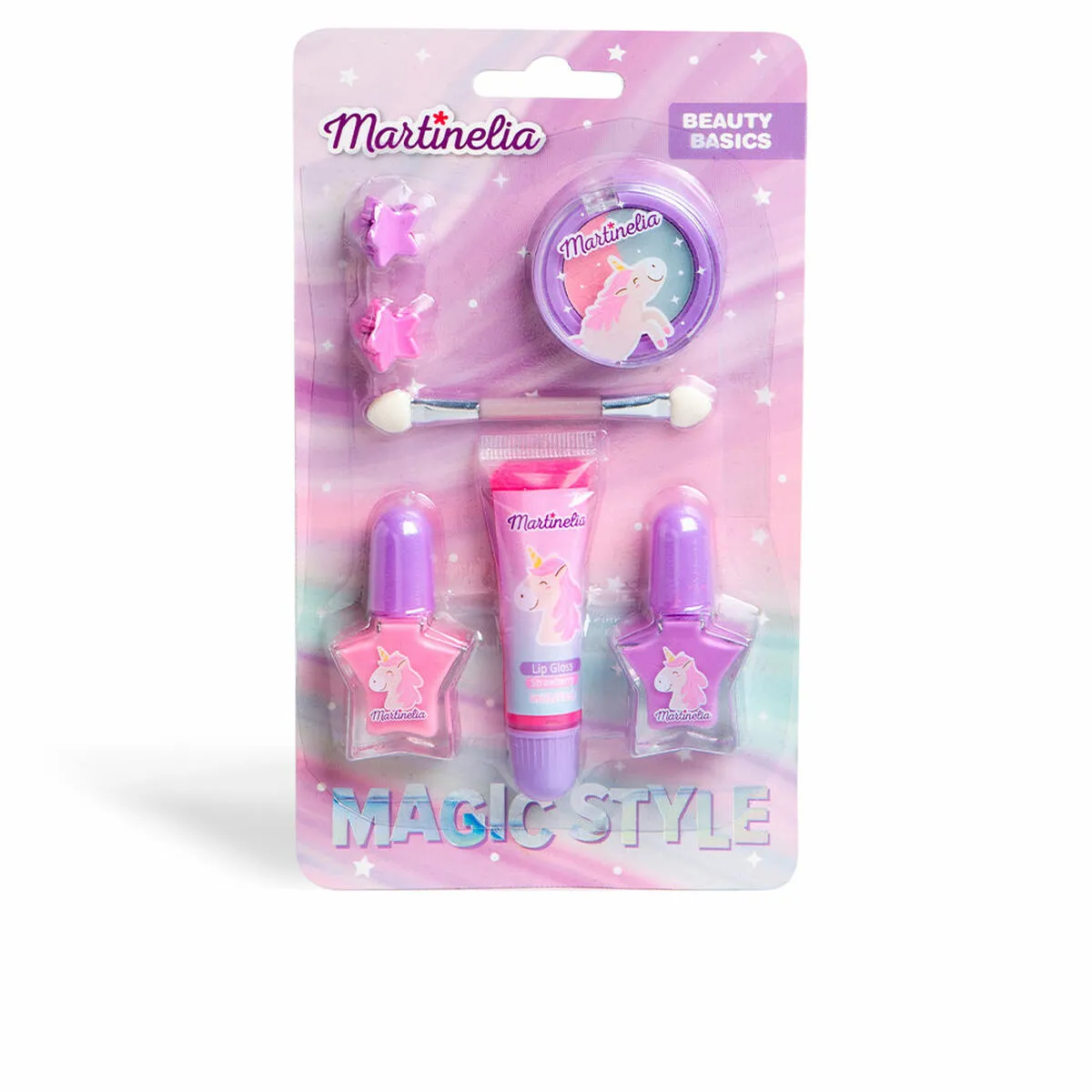 Set di Trucchi per Bambini Martinelia Unicorn Beauty Basics (7 Unità)