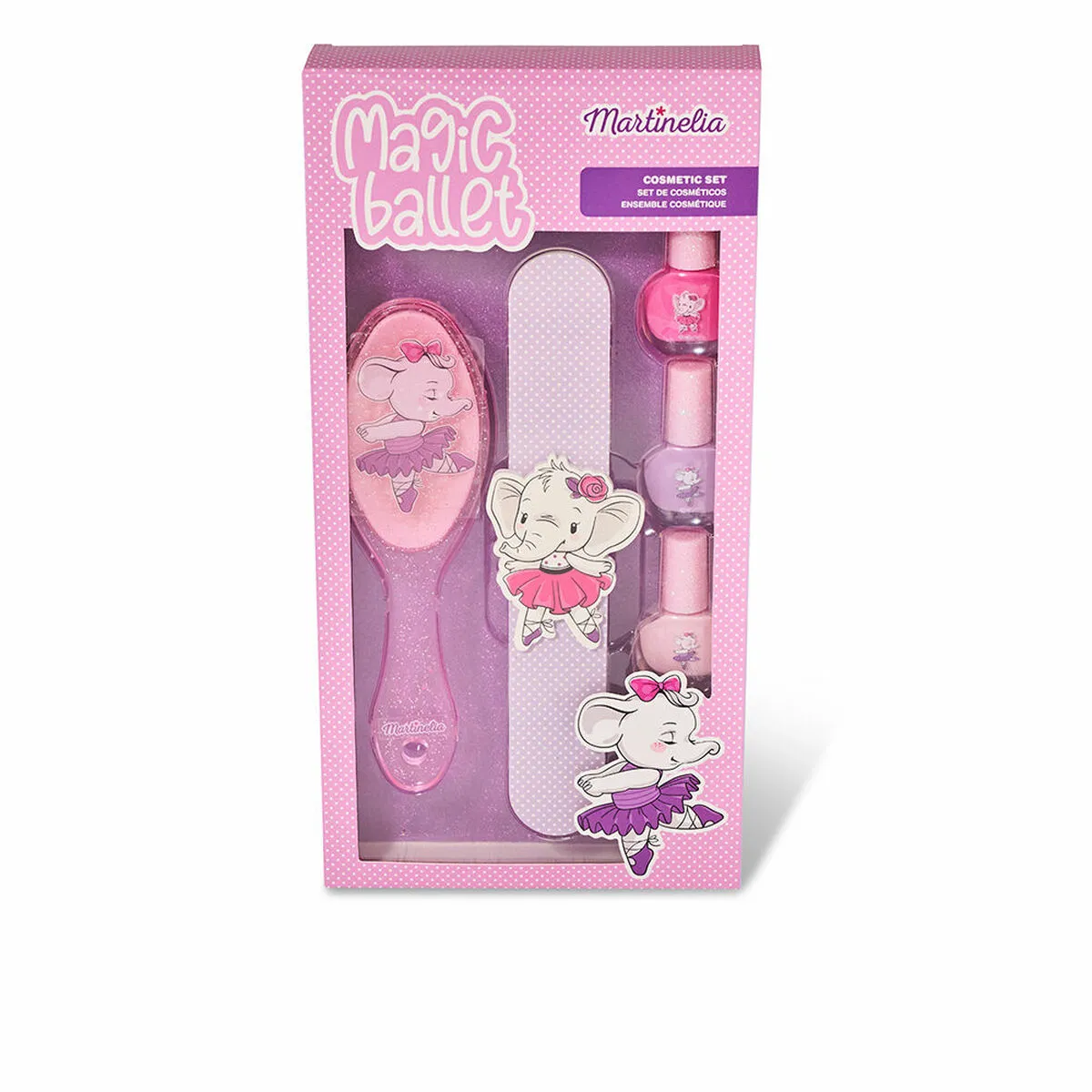 Set di Trucchi per Bambini Martinelia Magic Ballet Cosmetic 6 Pezzi