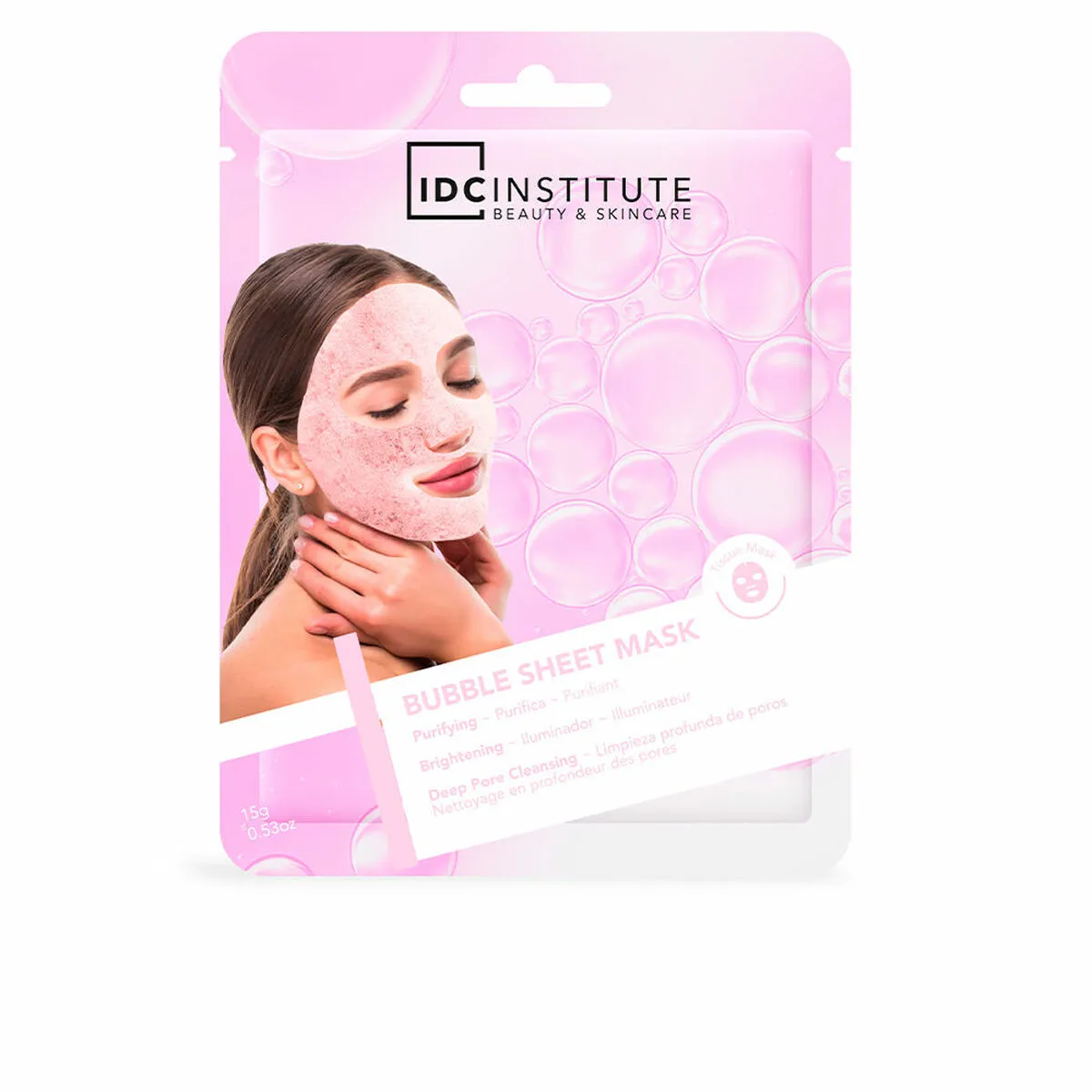 Maschera Viso IDC Institute Bubble Sheet Mask