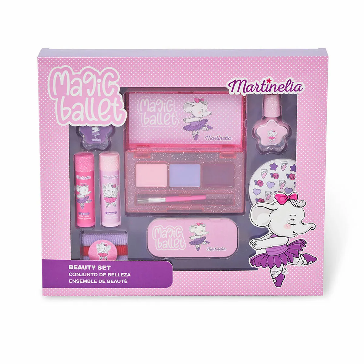 Set di Trucchi per Bambini Martinelia Magic Ballet Beauty (10 Unità)