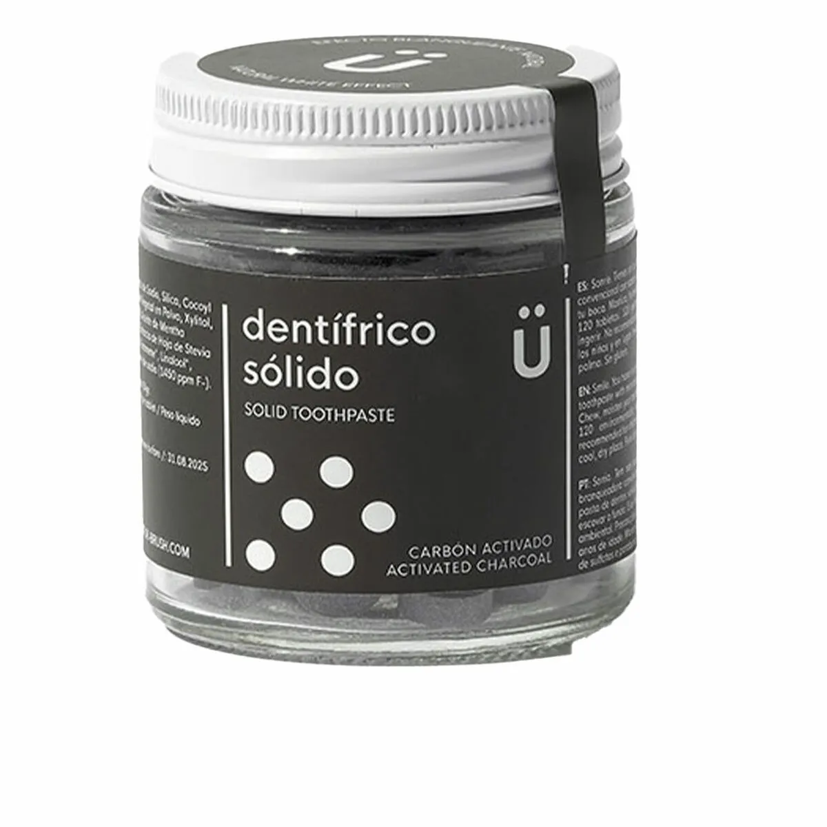 Dentifricio Naturbrush   Solido Carbone attivo 165 g