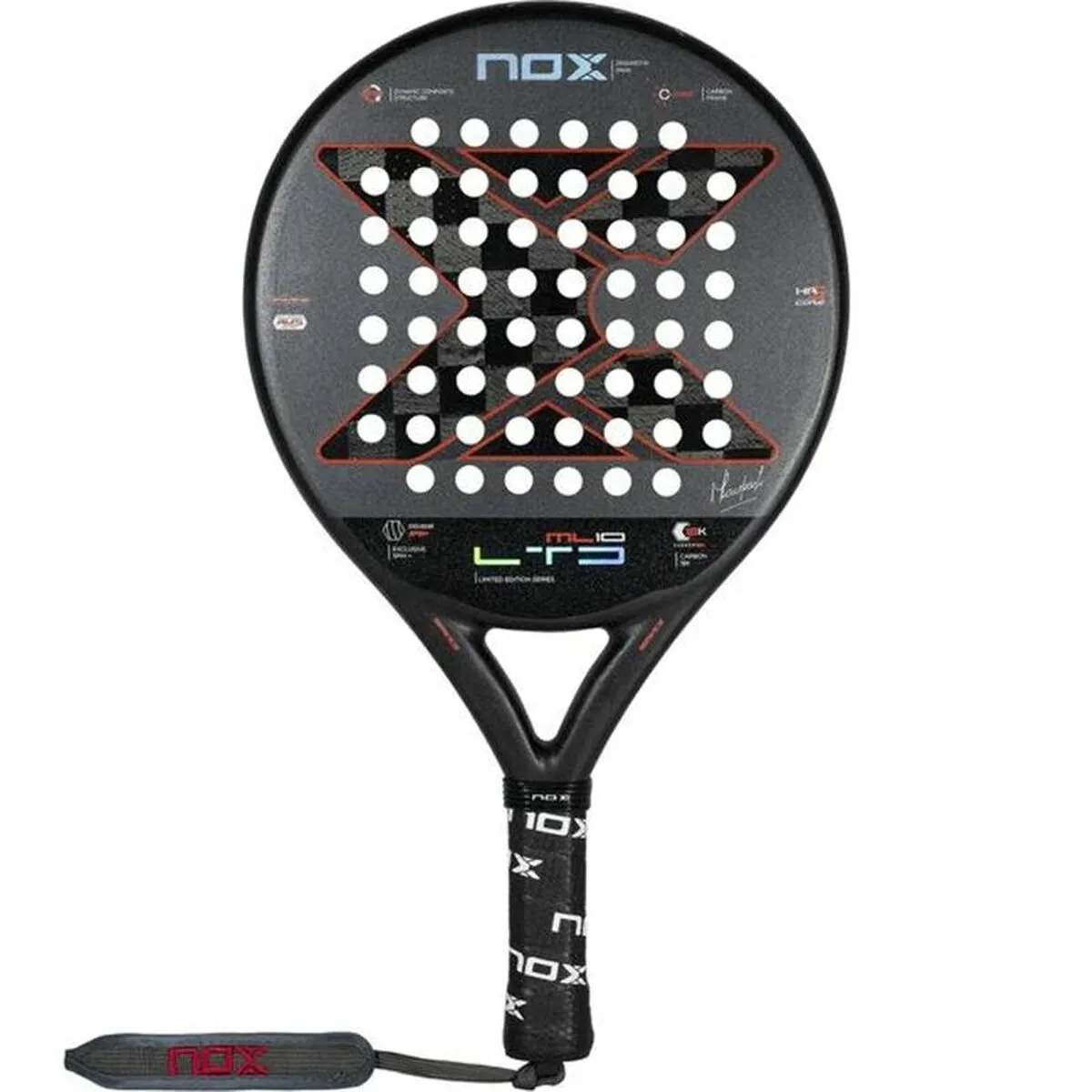 Racchetta da Padel Nox PACKPML10LTD23 Nero Multicolore