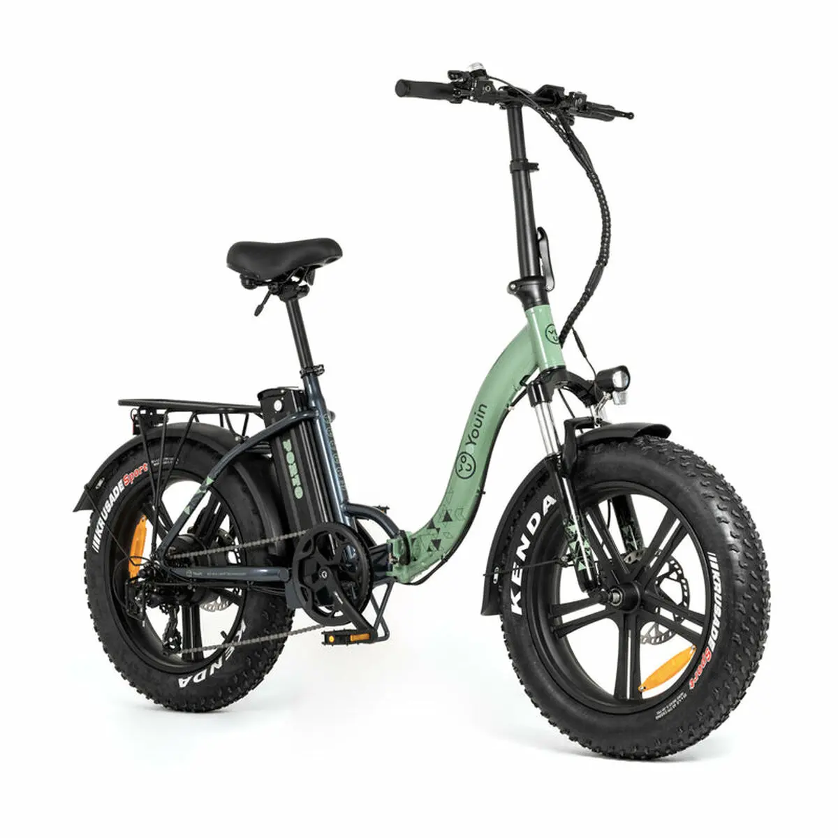 Bicicletta Elettrica Youin BK1611 PORTO 2 250 W 10400 mAh 20" Nero