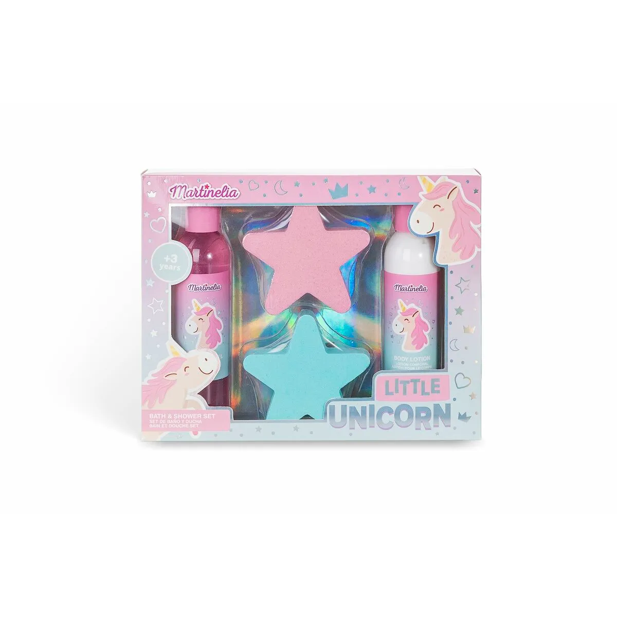 Cofanetto Cosmetica Bambini Martinelia Little Unicorn 4 Pezzi