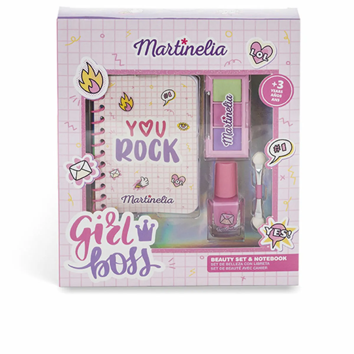 Set di Trucchi per Bambini Martinelia Girl Boss 4 Pezzi