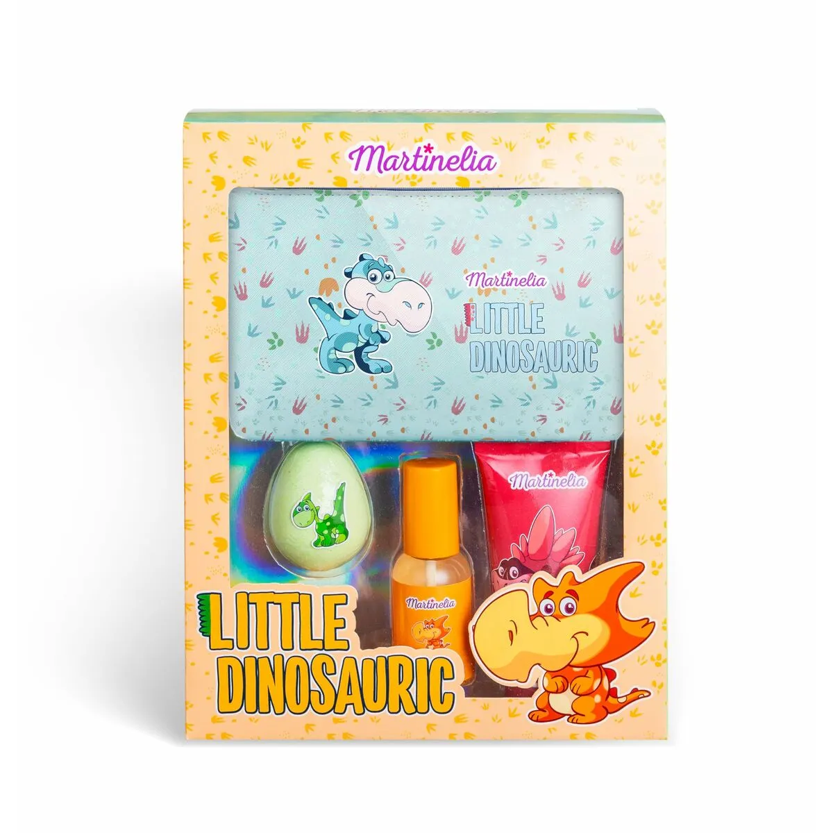 Set da Bagno Martinelia Little Dinosauric Per bambini 4 Pezzi