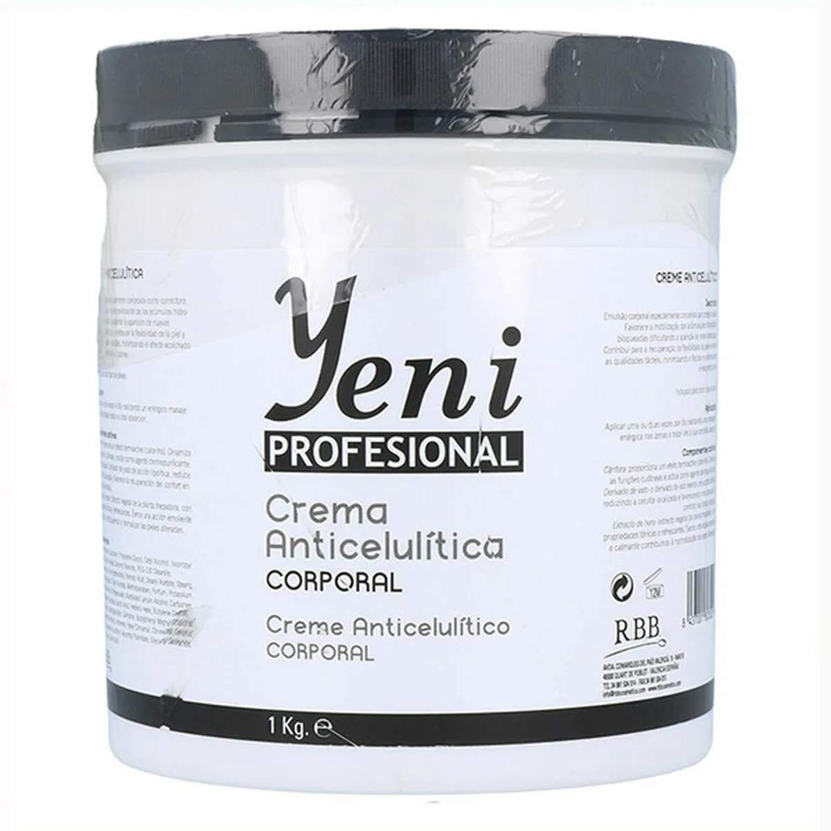 Crema Anticellulite Yeni Profesional (1 kg)