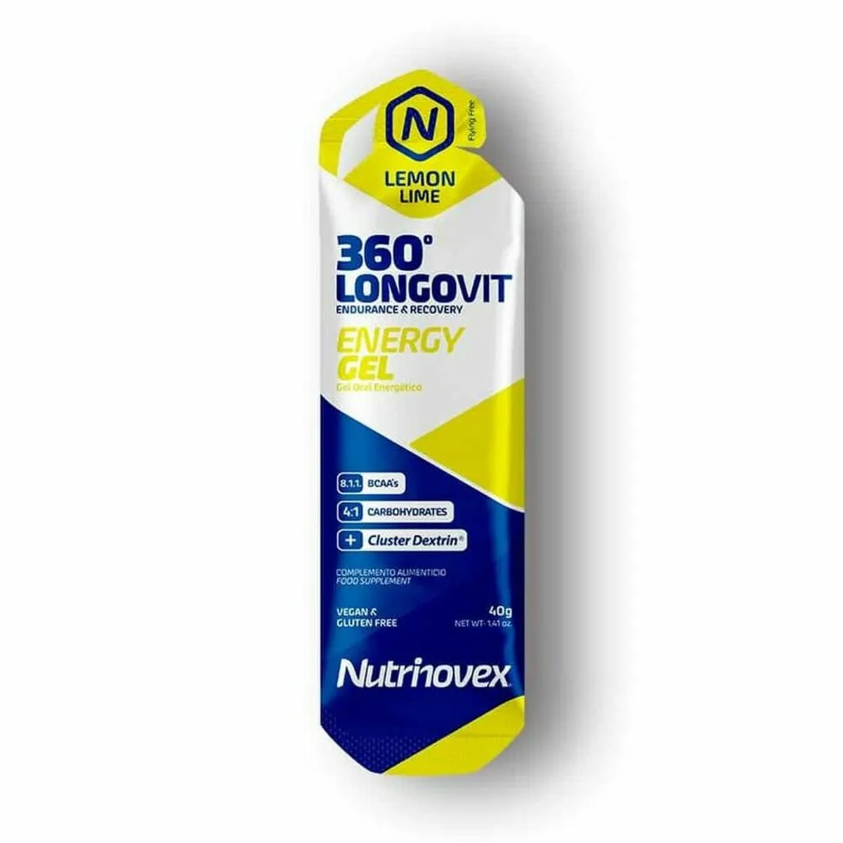 Bevanda Energetica Longovit 360 Energy Nutrinovex N0314 Limone Lime