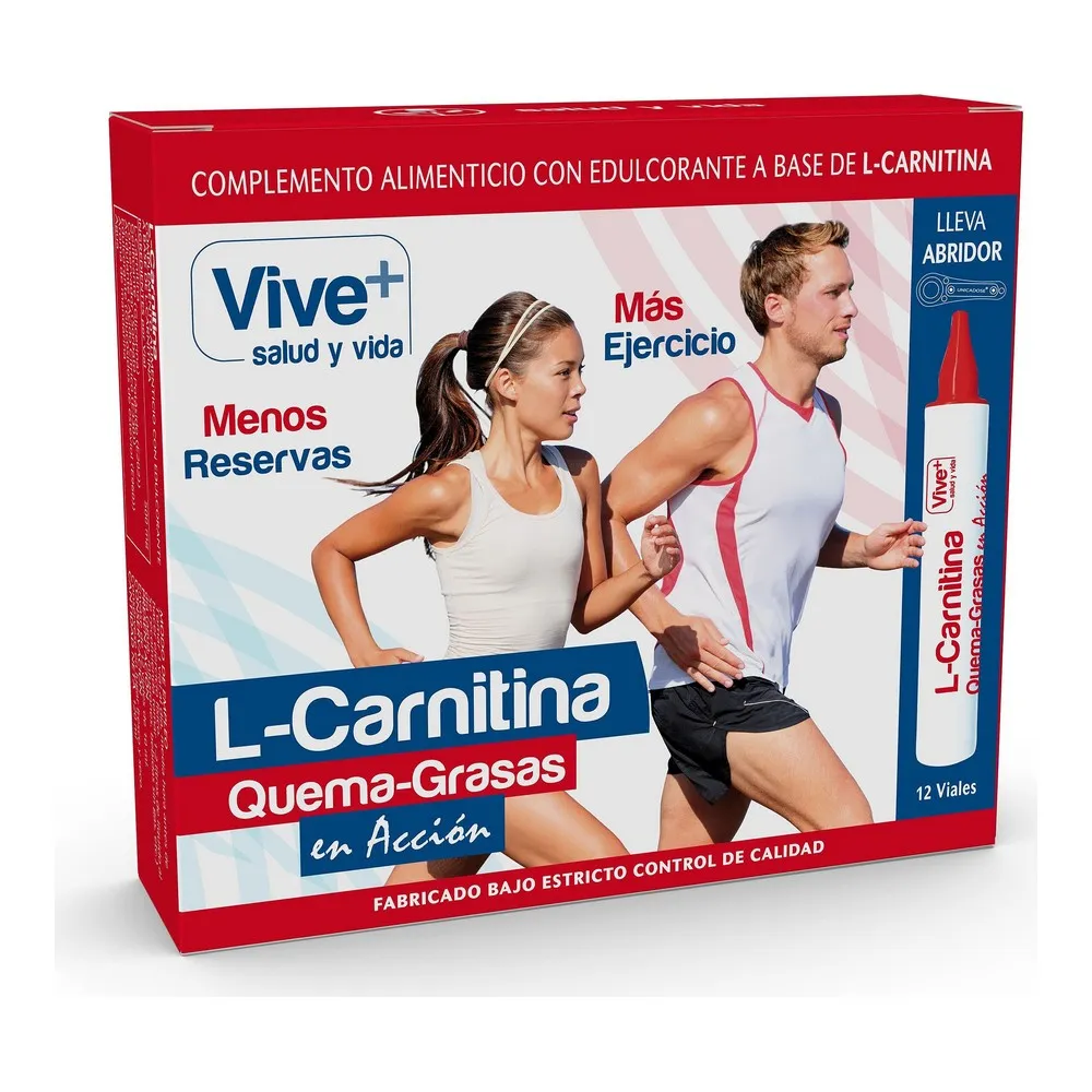 L-Carnitina Liquida Vive+ Brucia grassi (12 uds)