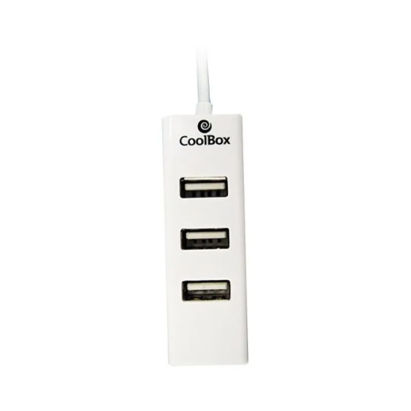 Hub USB CoolBox HUBCOO190 Bianco