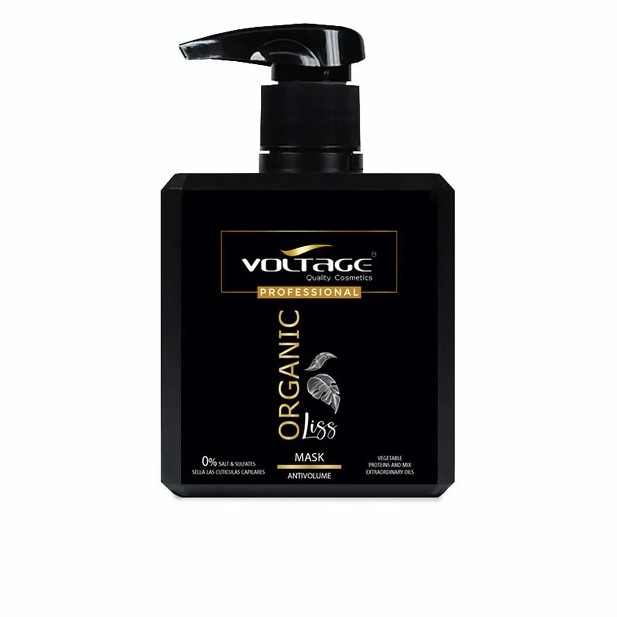 Maschera per Capelli Voltage Liso Keratina Cheratina 500 ml