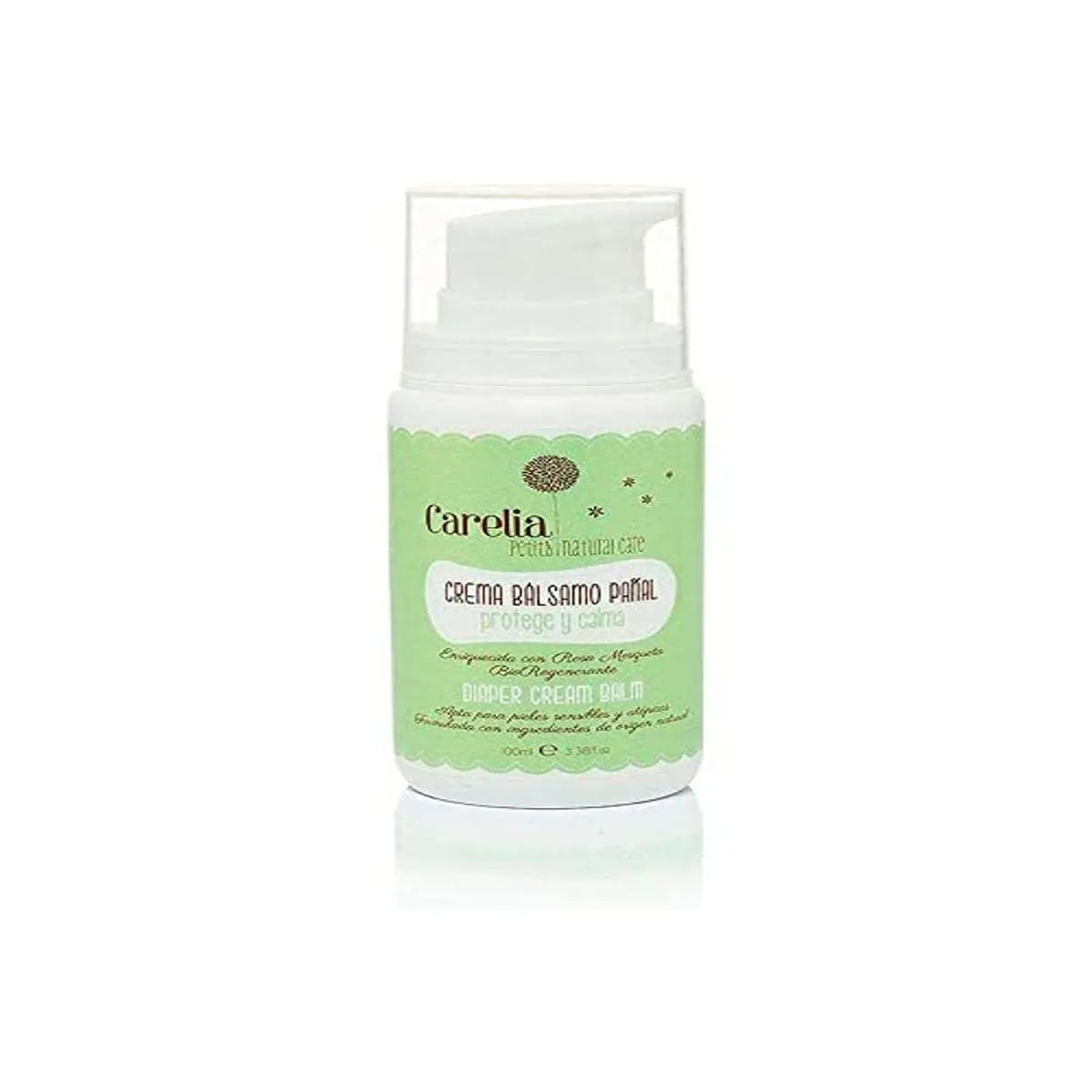 Crema per la Cura Giornaliera della Zona del Pannolino Carelia Petits (100 ml)