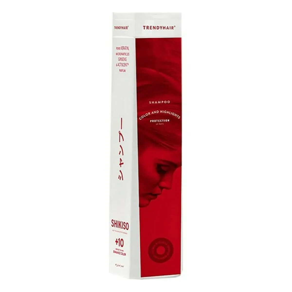 Shampoo Rinforzante del Colore Shikiso Trendy Hair Cheratina Ginseng (300 ml)