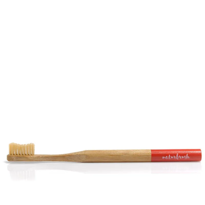 Spazzolino da Denti Naturbrush TP-8437017300021_753259_Vendor Rosso Biodegradabile (1 Unità)