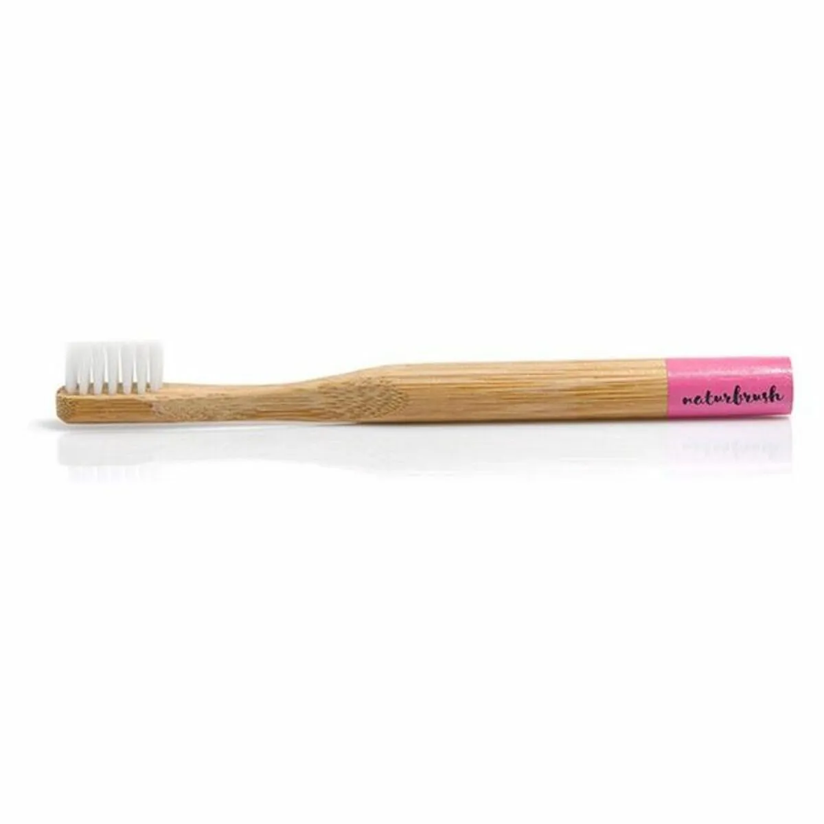 Spazzolino da Denti Per Bambini Naturbrush Cepillo Dental Kids Biodegradabile Rosa