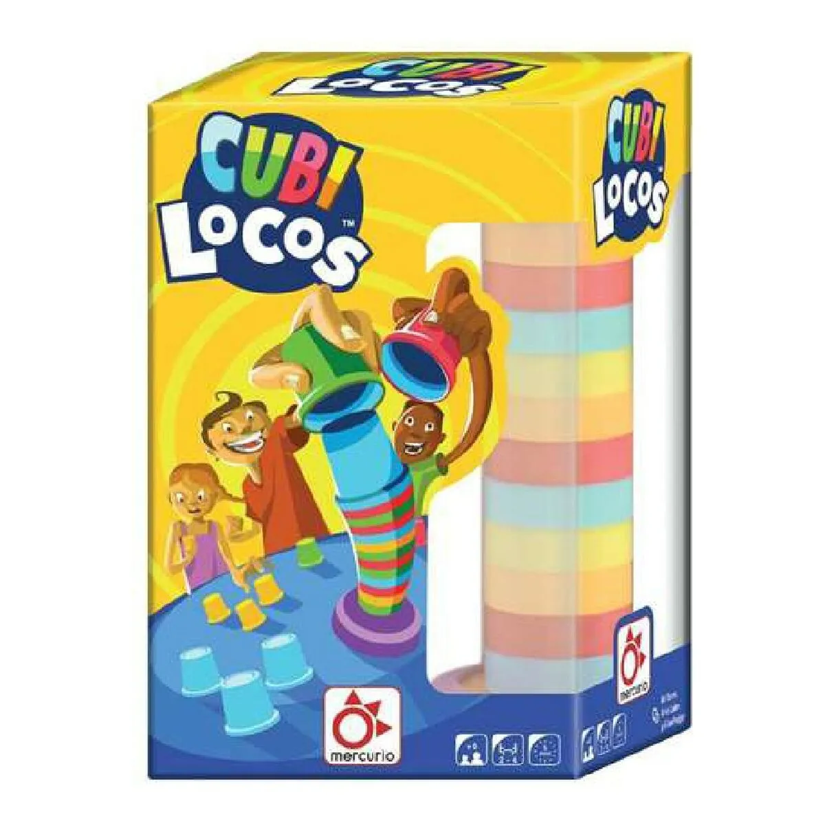 Gioco Educativo Cubi Locos Mercurio BO0018 (ES) (ES)