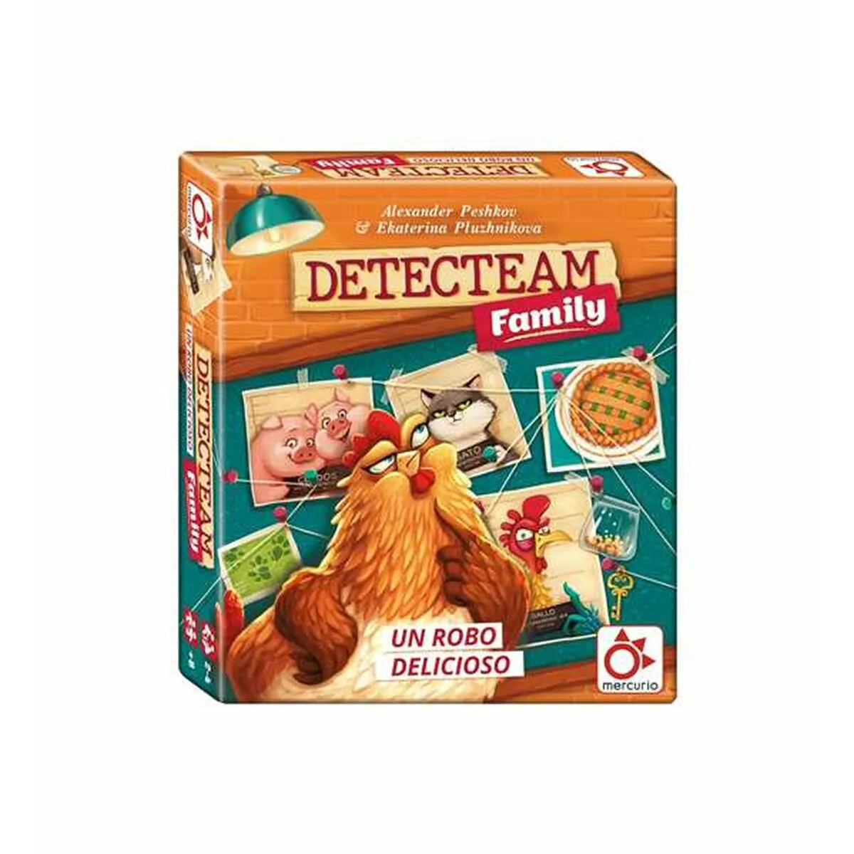 Gioco da Tavolo Mercurio Detecteam Family 2 ES