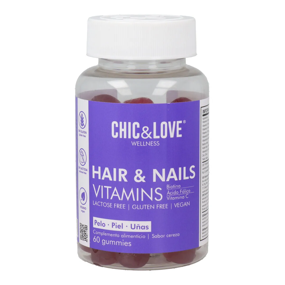 Caramelle gommose Chic & Love Chic & Love Multivitamine 60 Unità