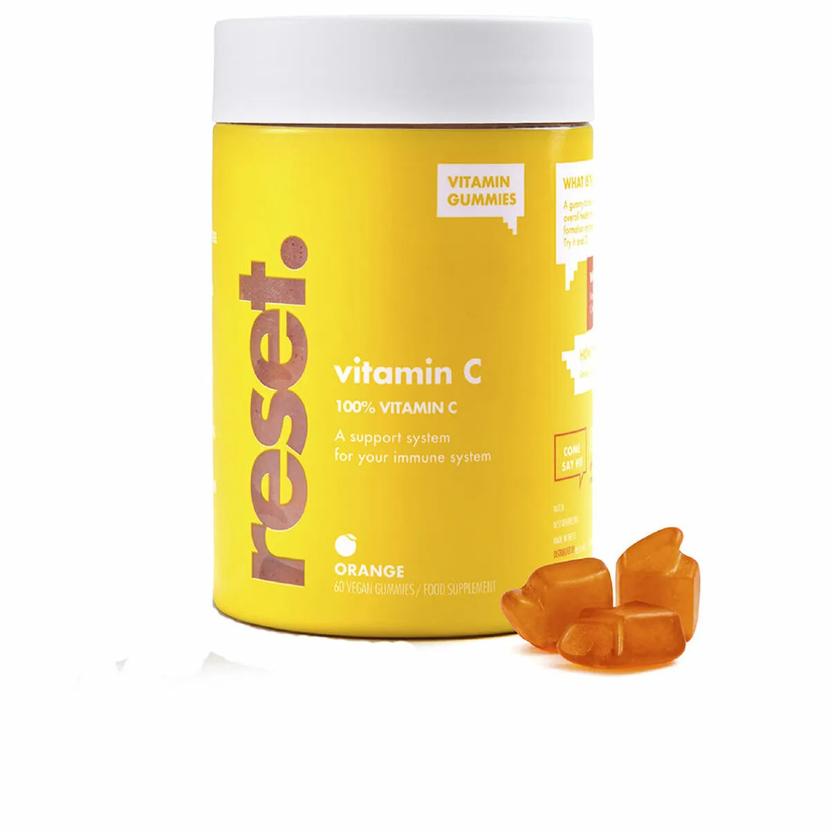 Integratore Alimentare Reset Vitamin C Caramelle gommose 60 Unità