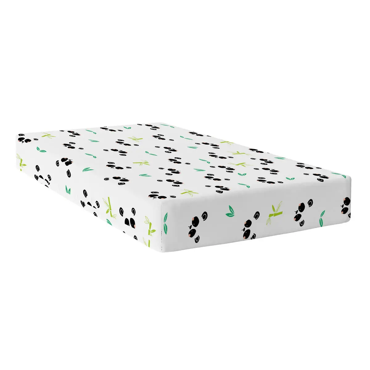 Lenzuolo con angoli aderenti HappyFriday Multicolore 90 x 200 x 32 cm Panda