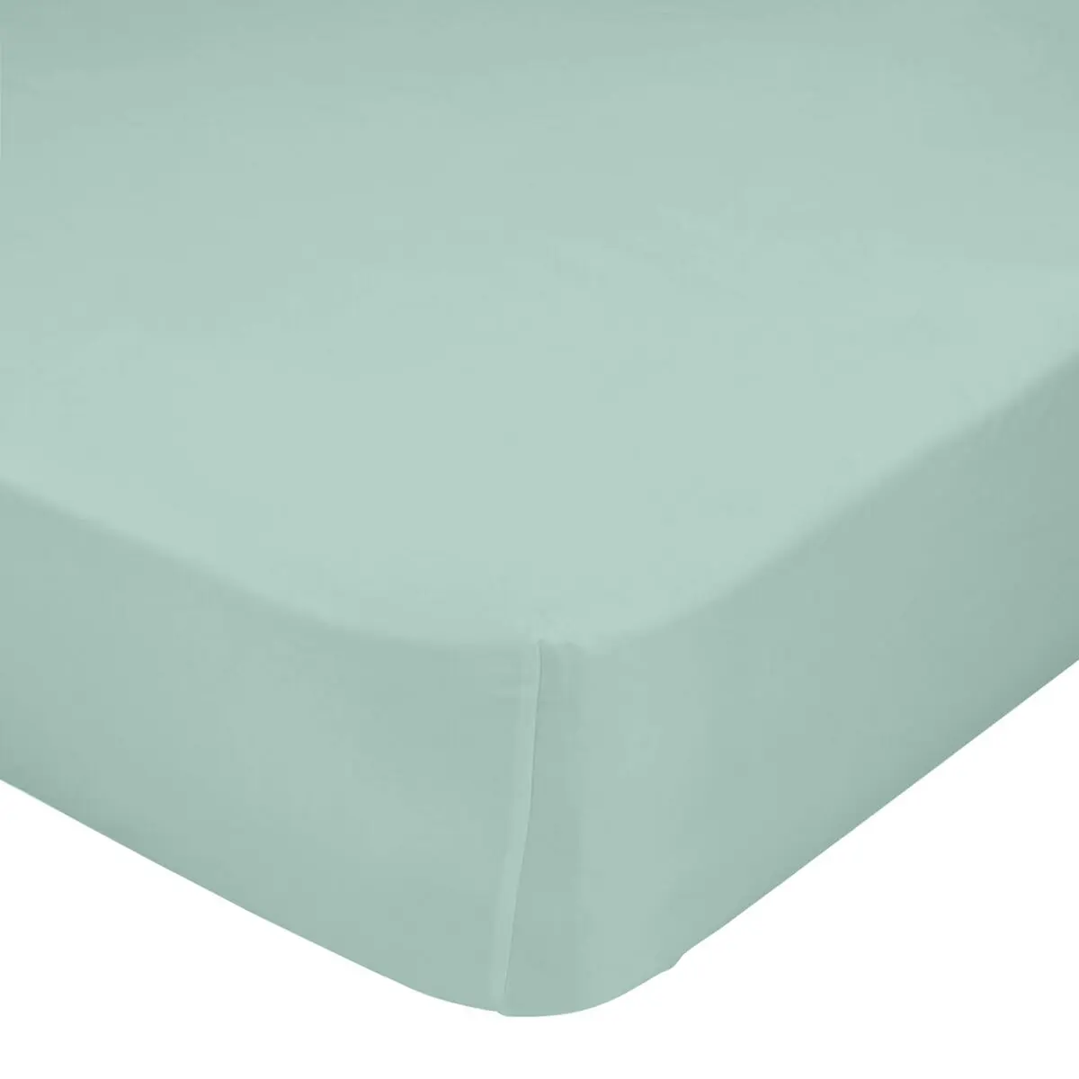 Lenzuolo con angoli HappyFriday BASIC Menta 140 x 200 x 32 cm 